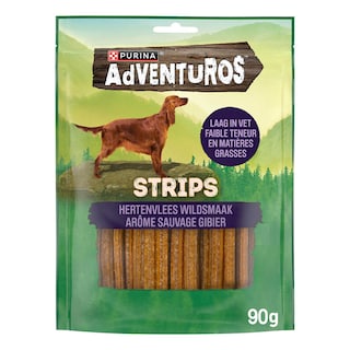 AdVENTuROS | Strips | Hondensnacks | Adult | Gibier 