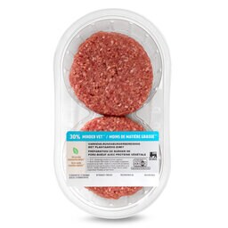 Delhaize | Burger préparation| Porc| Boeuf| Proteïne végétale 250 gr