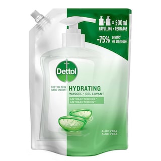 Dettol | Wasgel | Refill | Aloë Vera 50 cl