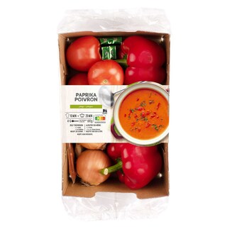 Delhaize | Boîte de repas | Soupe de poivrons 