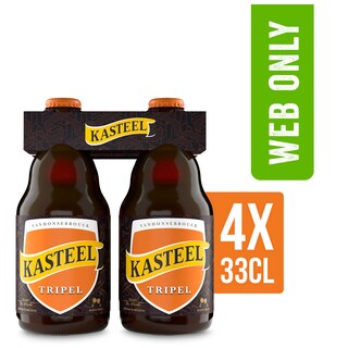 Kasteel | Blond bier | Tripel | 11% ALC. | Fles 4 x 33 cl