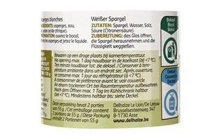 Delhaize | Asperges | Blanches 110 gr