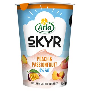 Arla | Skyr | Pêche | Fruits de passion 450 gr
