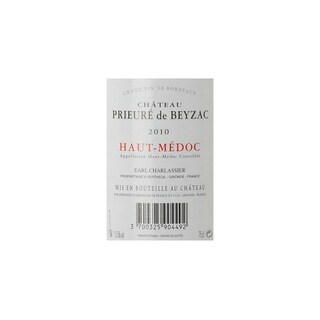 FR BORDEAUX HAUT MEDOC | CH PRIEURE DE BEYZAC 2010 