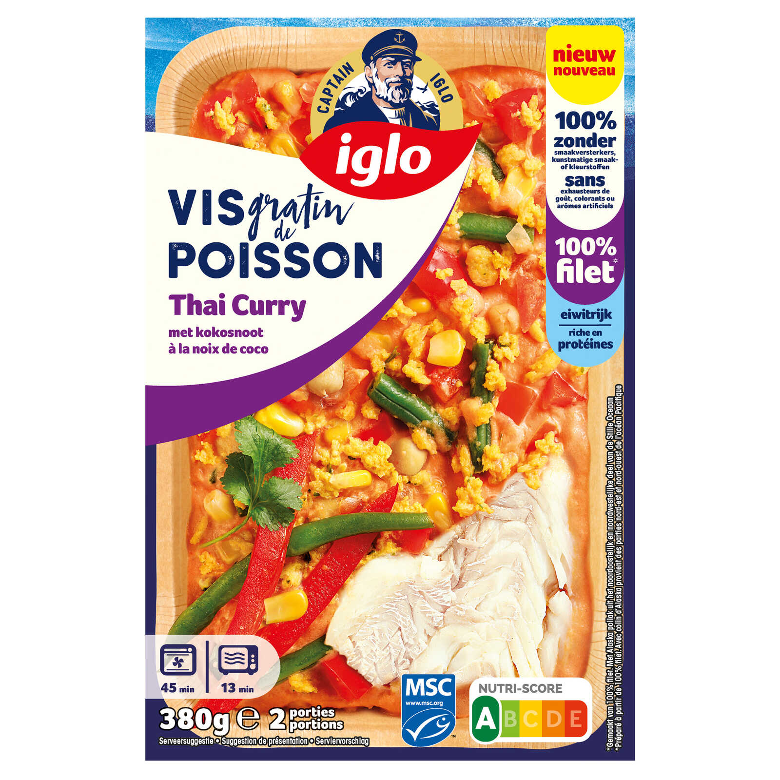 Iglo Visgratin | Groenten | Kokossaus