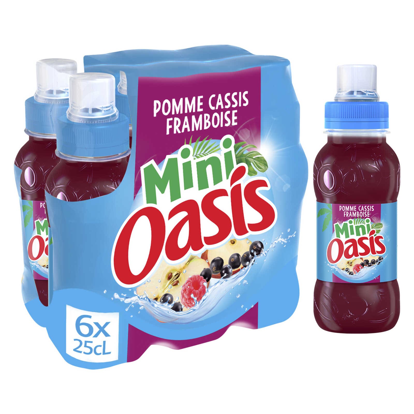 Oasis Appel Zwarte Bes Framboos | rPET