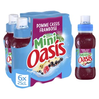 Oasis | Pomme Cassis Framboise | rPET 6 x 25 cl