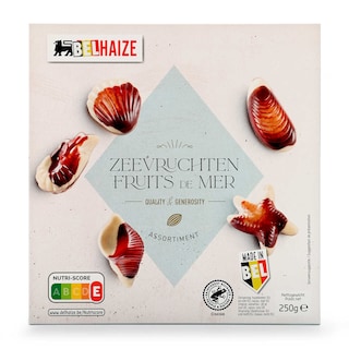 Delhaize | Chocolat | Pralines fruits de mer 
