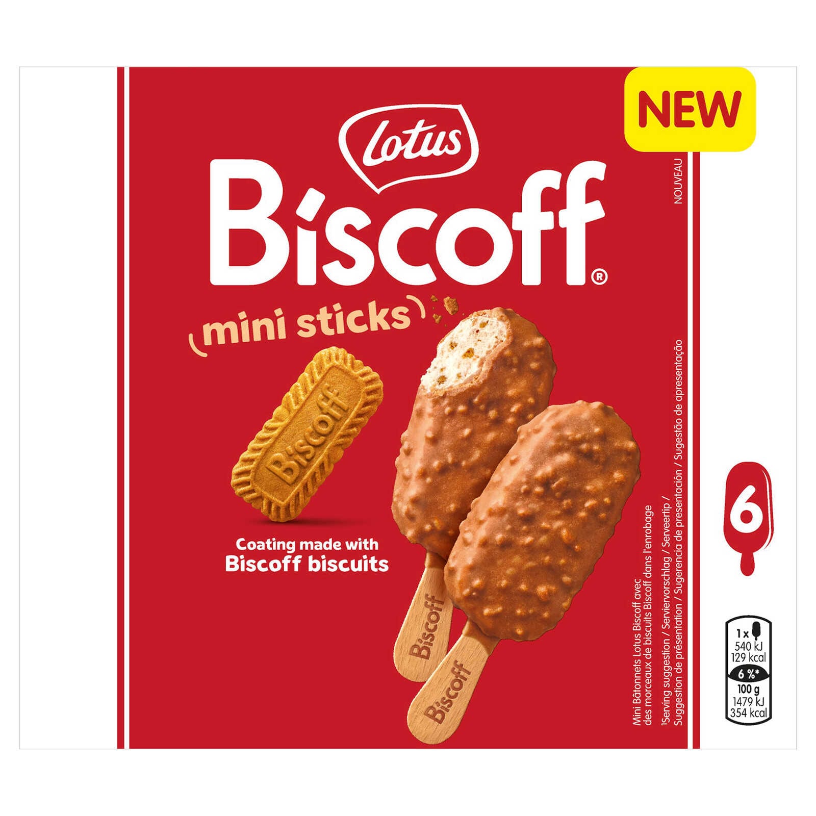 Lotus Ijs | Speculaas | Mini sticks