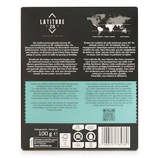 Latitude 28 | Café | Brazil | Capsules 20 x 5 gr