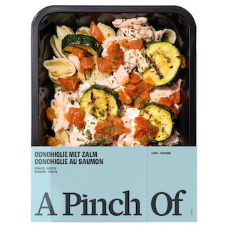 A pinch of | Conchiglie | Zalm | Spinazie | Ricotta 