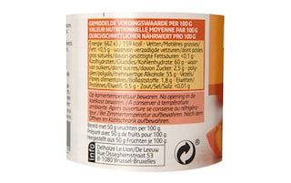 Delhaize | Confiture | Abricots | Maltitol 