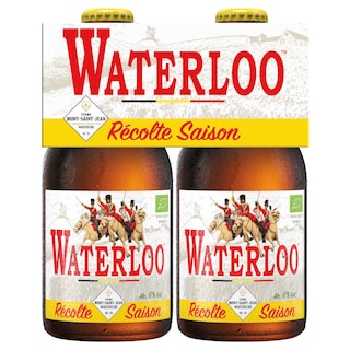 Waterloo | Recolte Saison | 6% | Bio 4 x 33 cl