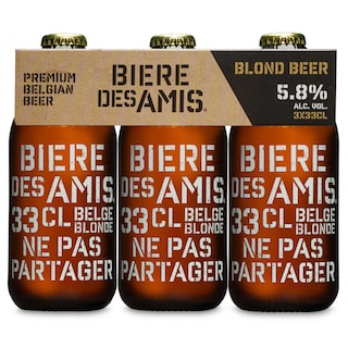 Bière des amis | Bière blonde | 5,8% alc 