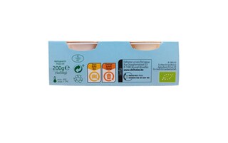 Delhaize | Yaourt | Kids | Framboisse-banane  peches  | Bio 