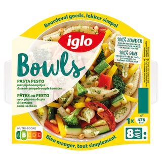 Iglo | Bowls | Veggie bowl | Pasta | Pesto 