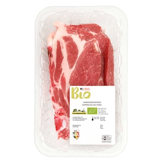 Delhaize | Spiringue | Porc | Bio 