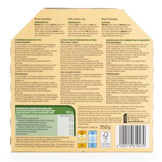 Delhaize | Pizza | Deegbol 350 gr