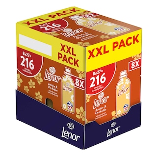 Lenor | Wasverzachter | Amber & Orchidee | XXL | Maxi Pack 