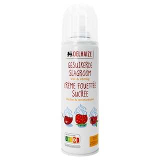 Delhaize | Crème fraîche | Sucré | Riche-Onctueuse 25 cl