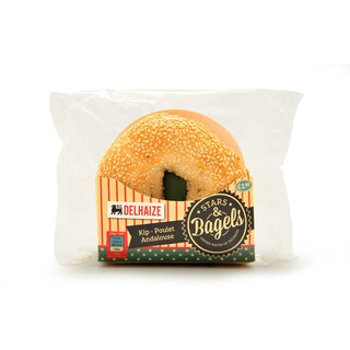 Delhaize | Bagel poulet andalouse 