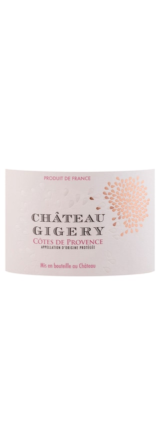 Les Grand Chais de France | Château gigery | Rosé 75 cl