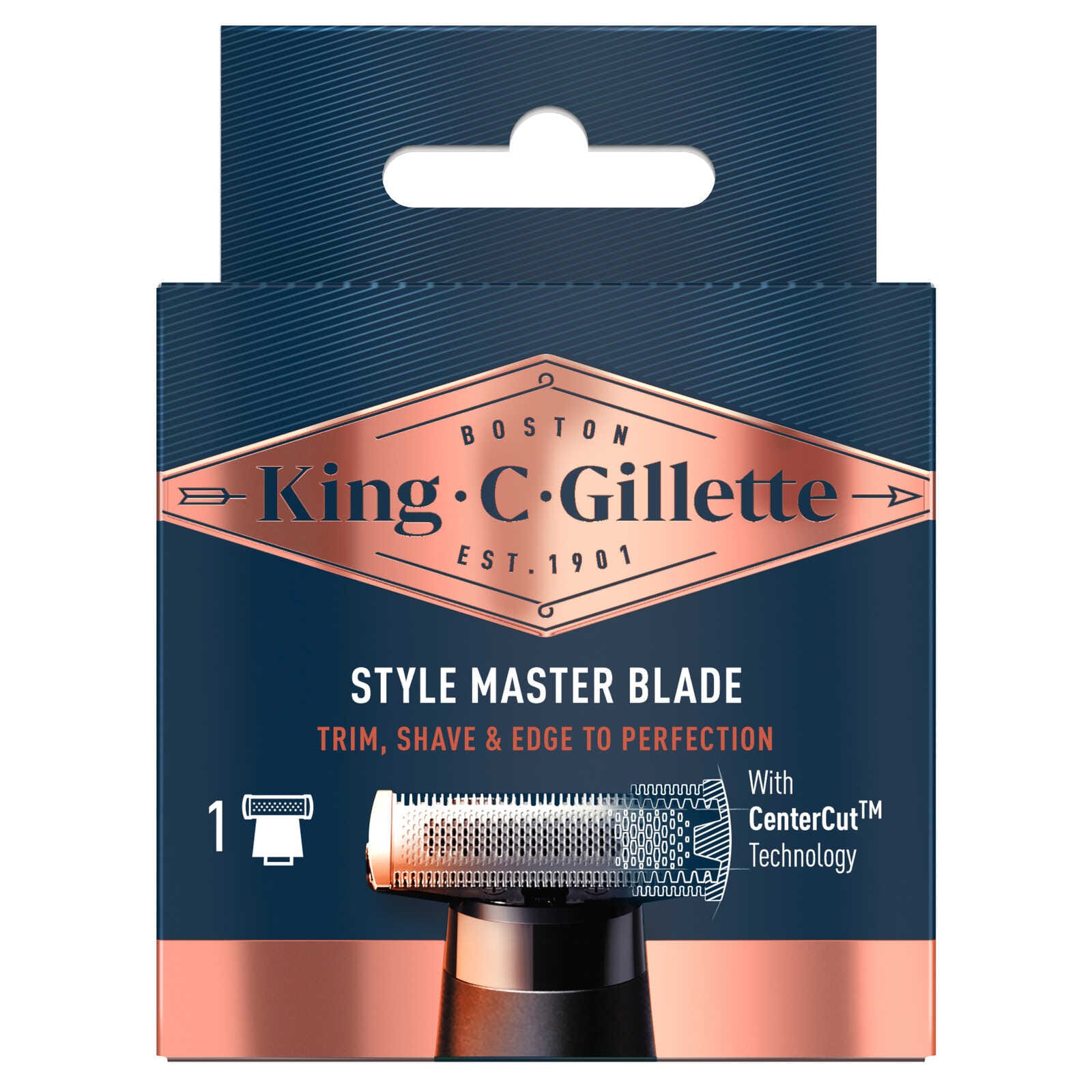 King C Gillette Style Master | Mesje Navulling | Baardknipper