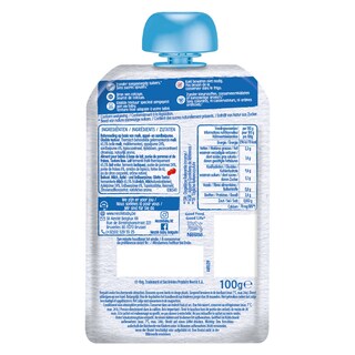 Nestlé | Yogolino | Melkdessert | Aardbei Banaan | pouch | 6 maanden 