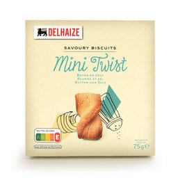 Delhaize | Twists | Mini | Beurre-Sel 