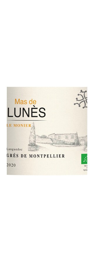 Mas de Lunes | Le Monnier | Côteaux du Languedoc | 2020 | Bio 75 cl