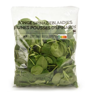 Delhaize | Jonge spinazieblaadjes 