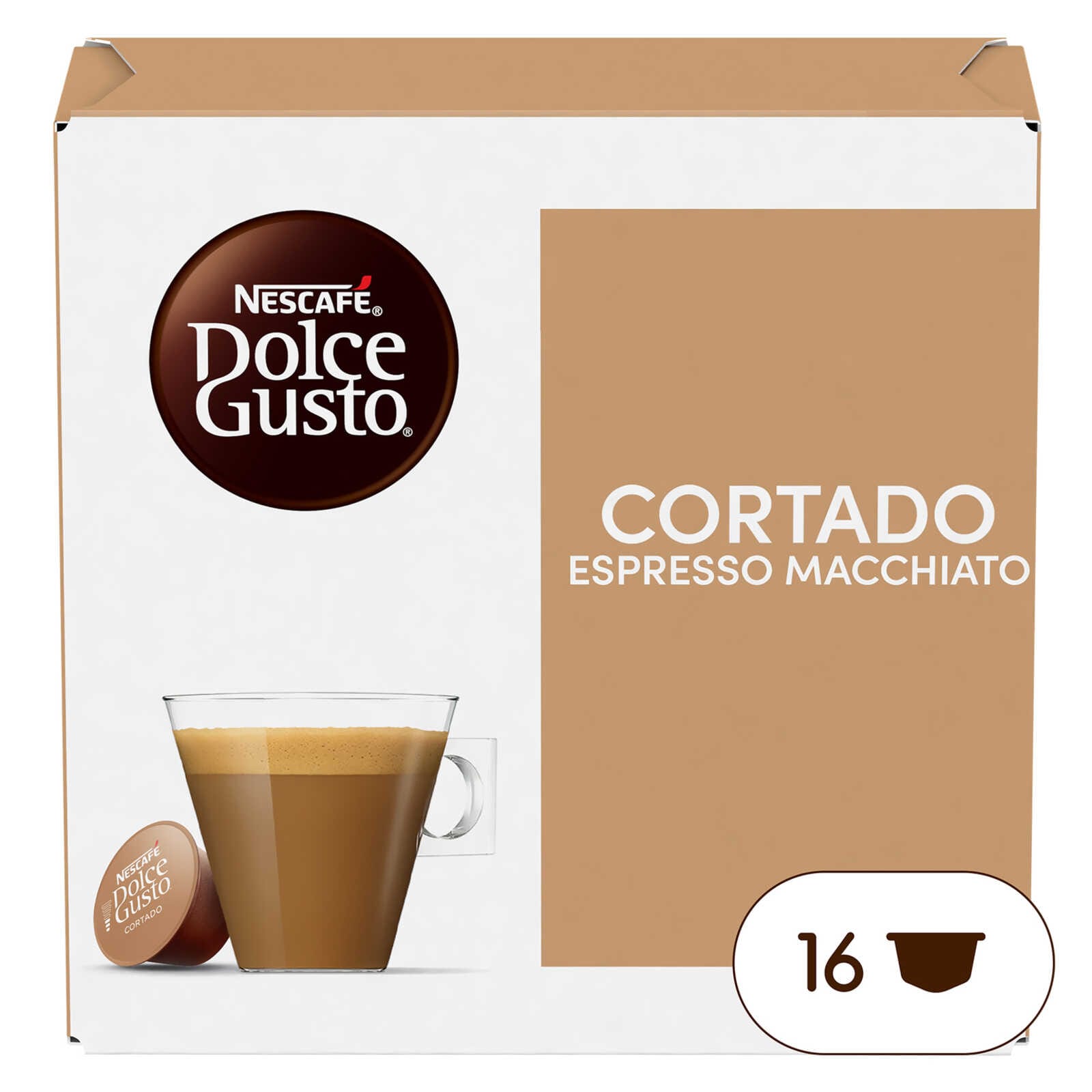 Nescafé Café Cortado Espresso | 16 capsules