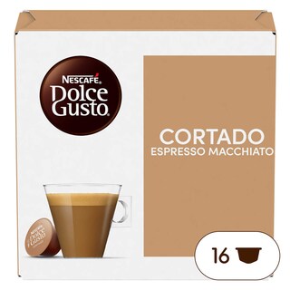 Nescafé | Dolce Gusto | Café Cortado Espresso | 16 capsules 100 gr