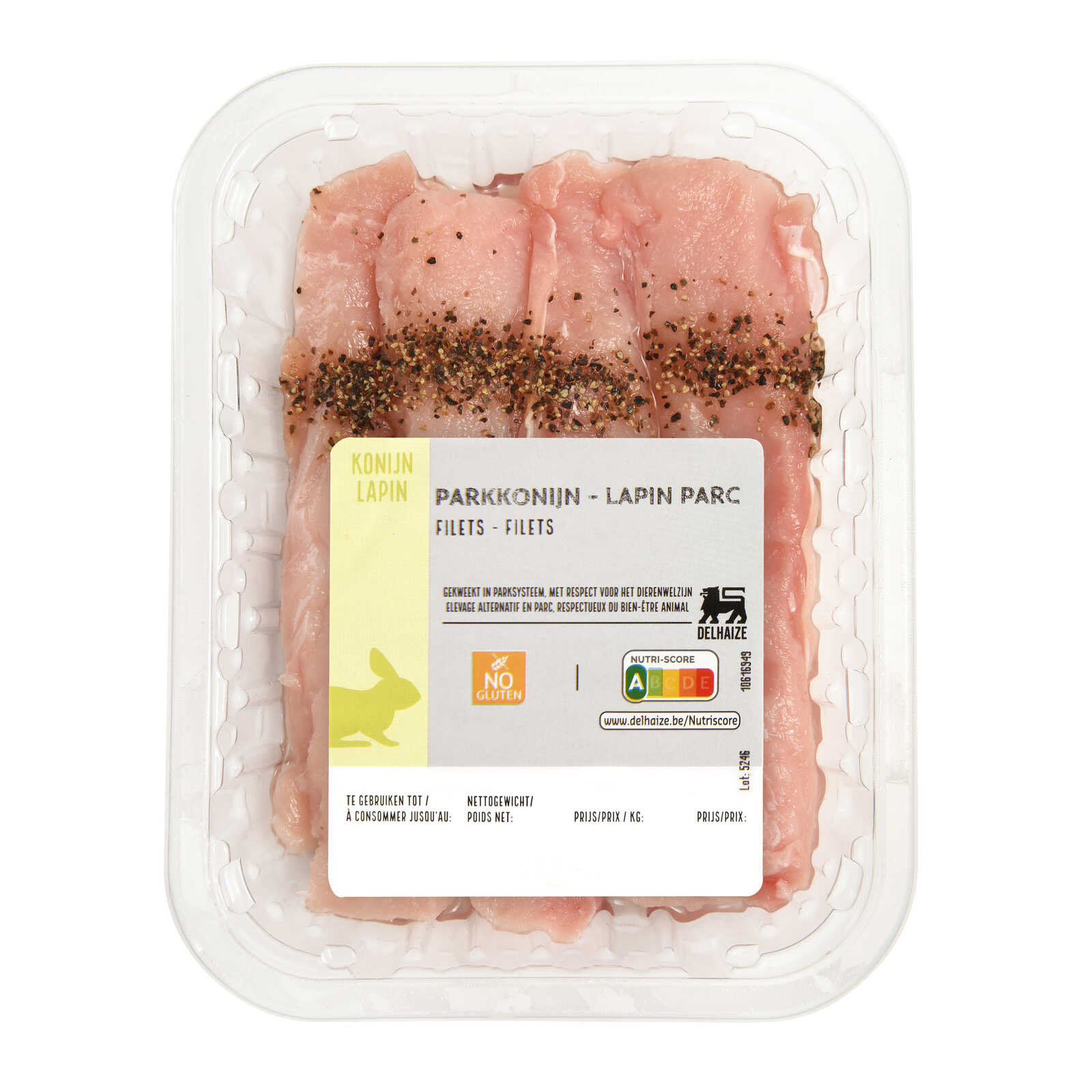 Delhaize Filet | Konijn | Park