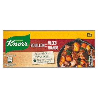 Knorr | Original | Bouillon | Viande | 12 Cubes de bouillons 