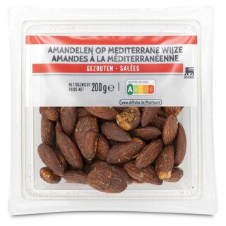 Delhaize | Amandes méditerranéennes 200 gr