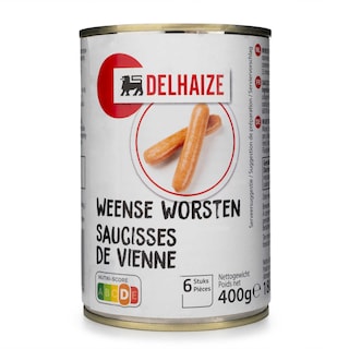 Delhaize | Worsten | Weense 400 gr
