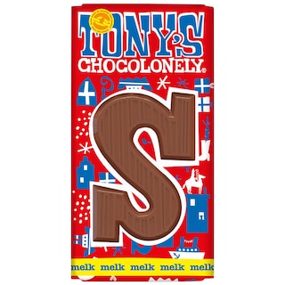 Tony's Chocolonely | Melk chocolade @ Caramel | Zeezout | FT 