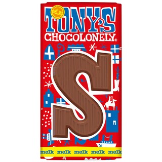 Tony's Chocolonely | Melk chocolade @ Caramel | Zeezout | FT 