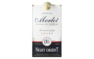 Night Orient | vin sans alcool | Merlot | Rouge 
