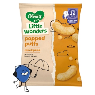 Olvarit | Snack | Kikkererwten Knabbels | 12M | Bio 