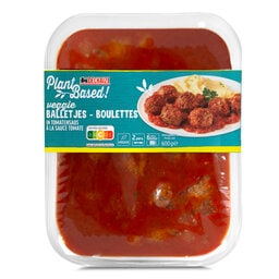 Delhaize | Plant-Based | Balletjes tomatensaus | Veggie 