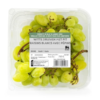 Delhaize | Witte druif met pit 