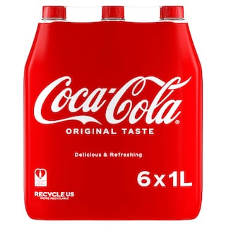 Coca-Cola | Original taste | PET 6 x 1 l