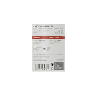 France - Frankrijk | Bordeaux - Bordeaux AC | Château Arnaud 2015 Rood 