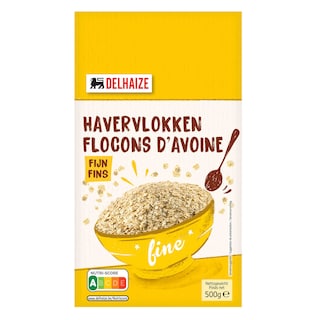 Delhaize | Flocons d'avoine| Fins 