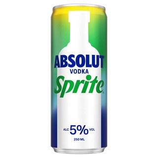 Absolut | Wodka Sprite| Rtd | 5% Alc | Can 25 cl