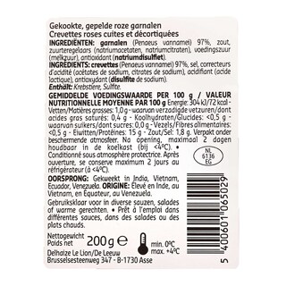 Delhaize | Scampi's | Gekookt | Gepeld 200 gr