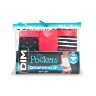 Dim | Slips Pocket Coton | pretty | 40/42 