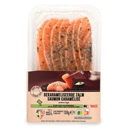 Delhaize | Zalm | Wasabi, sesam & nori 130 gr